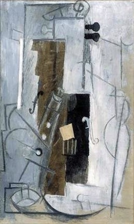 Картина П. Пикассо: Скрипка