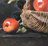 Миниатюра изображения: Яблоки в лукошке №2