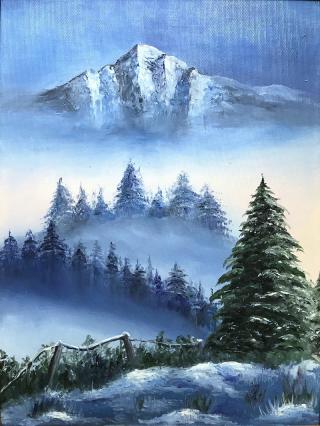 Миниатюра изображения: Снежная вершина №1