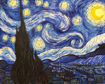 Лот №47 Картина: Звездная ночь Ван-Гог